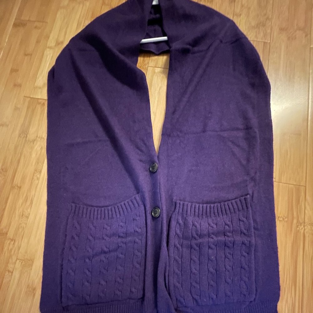 Beautiful purple scarf